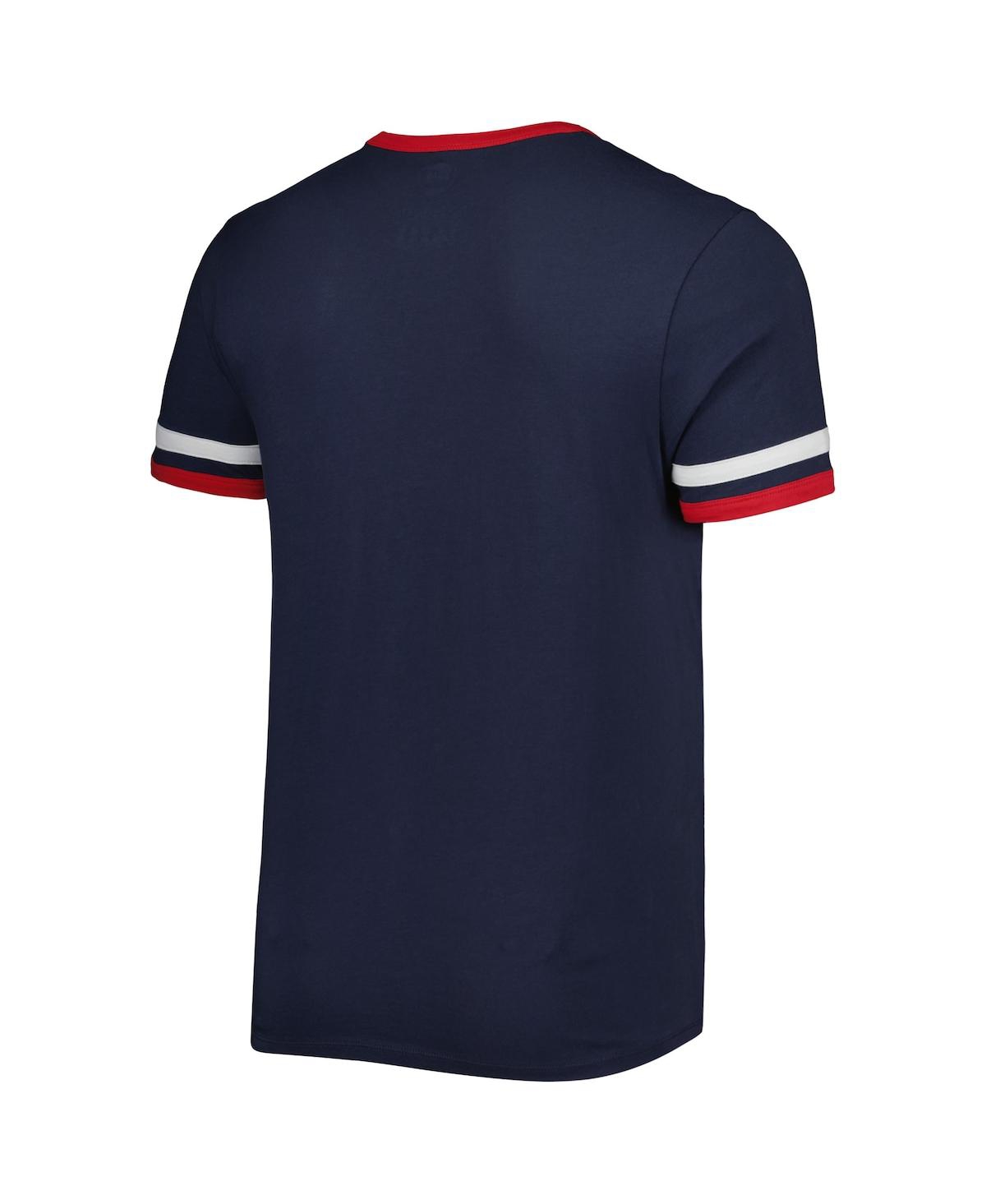 47 BRAND MEN'S '47 NAVY OLE MISS REBELS OTIS RINGER T-SHIRT 
