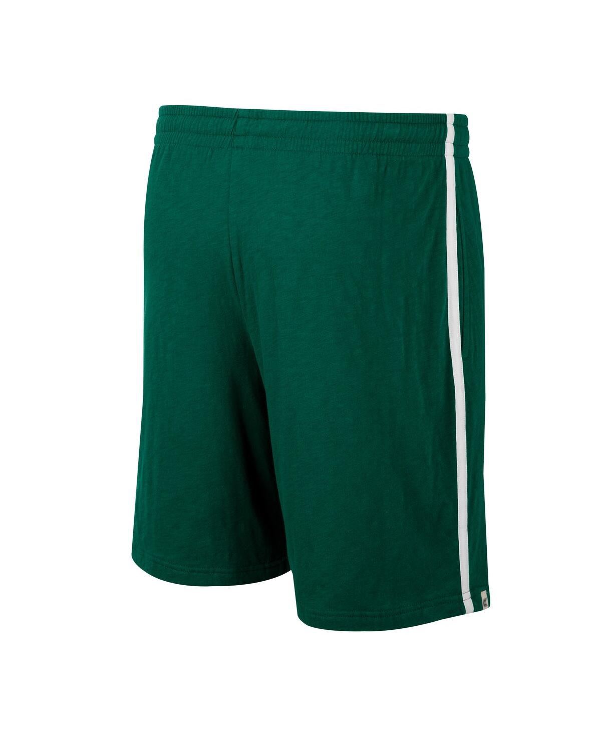 Shop Colosseum Men's  Green Michigan State Spartans Thunder Slub Shorts