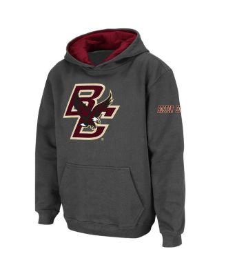 Big Boys Boston College Eagles Big Logo Pullover Hoodie