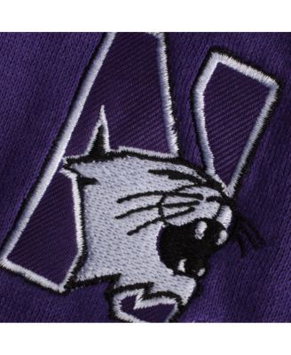 Women's Purple Northwestern Wildcats Arched Name Full-Zip Hoodie