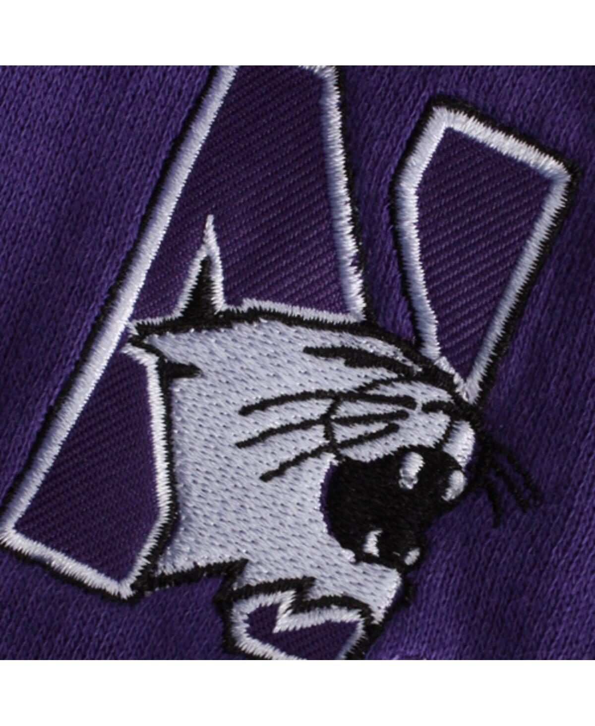 Shop Colosseum Women's  Purple Northwestern Wildcats Arched Name Full-zip Hoodie