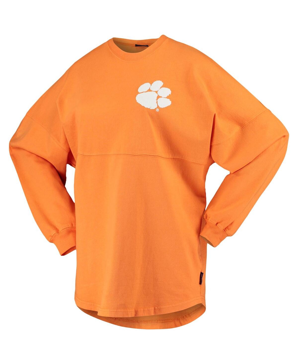 Shop Spirit Jersey Women's Orange Clemson Tigers Loud N Proud  T-shirt