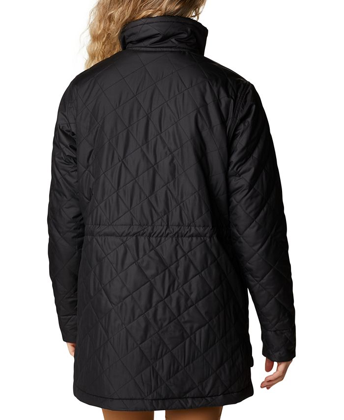 Columbia Women's Copper Crest Novelty Quilted Puffer Coat Macy's