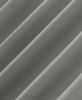 Amina Open Weave Indoor or Outdoor Sheer Tab Top Curtain Panel Collection