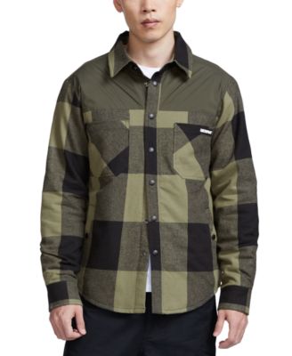 caterpillar flannel jacket