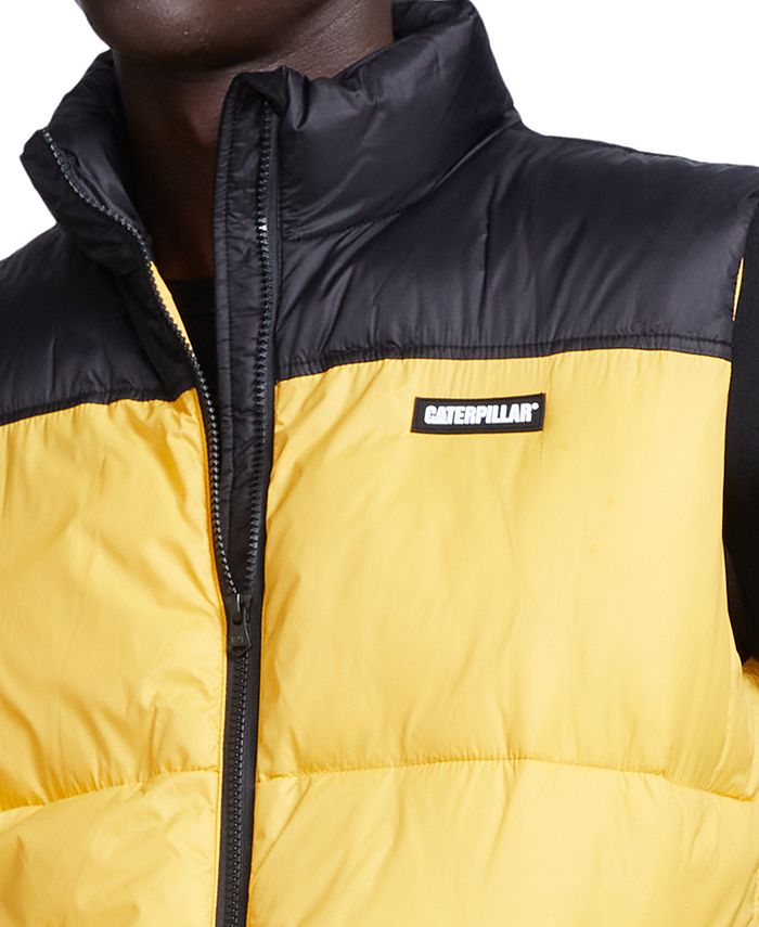 Caterpillar Men's Foundation Retro Synthetic Vest Macy's