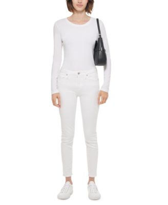 Calvin Klein Women’s Jade Top Zipper Shoulder Bag