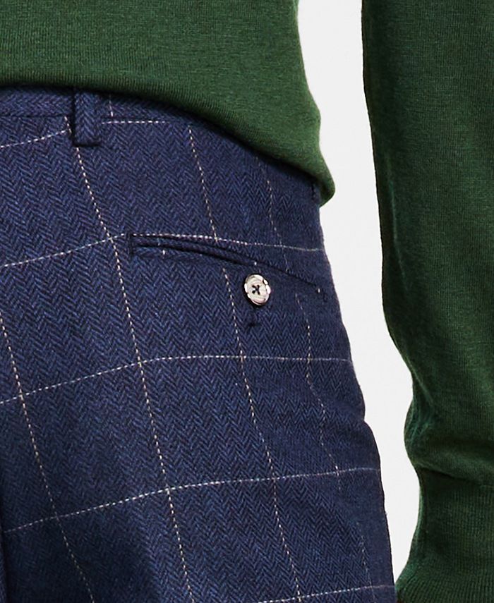 [FINAL SALE] Cushion Lining Mini Window Check Pants