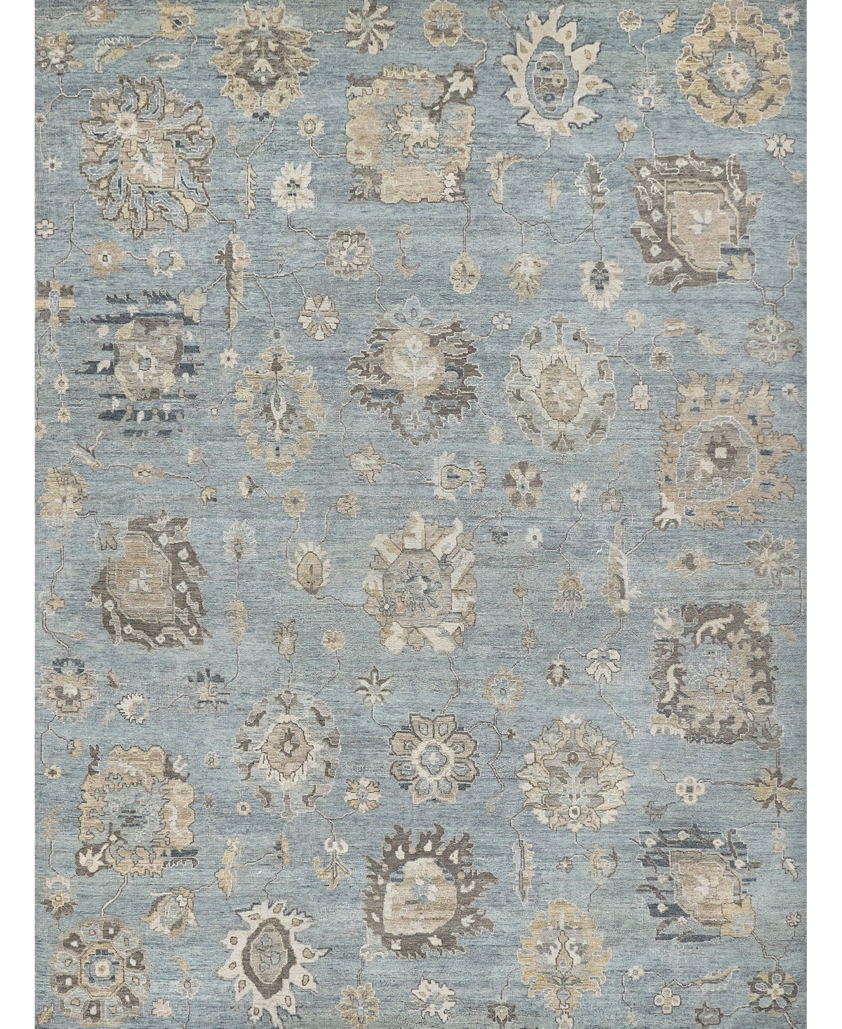 Exquisite Rugs Heirloom HRS4983 9' x 12' Area Rug - Mist, Multi