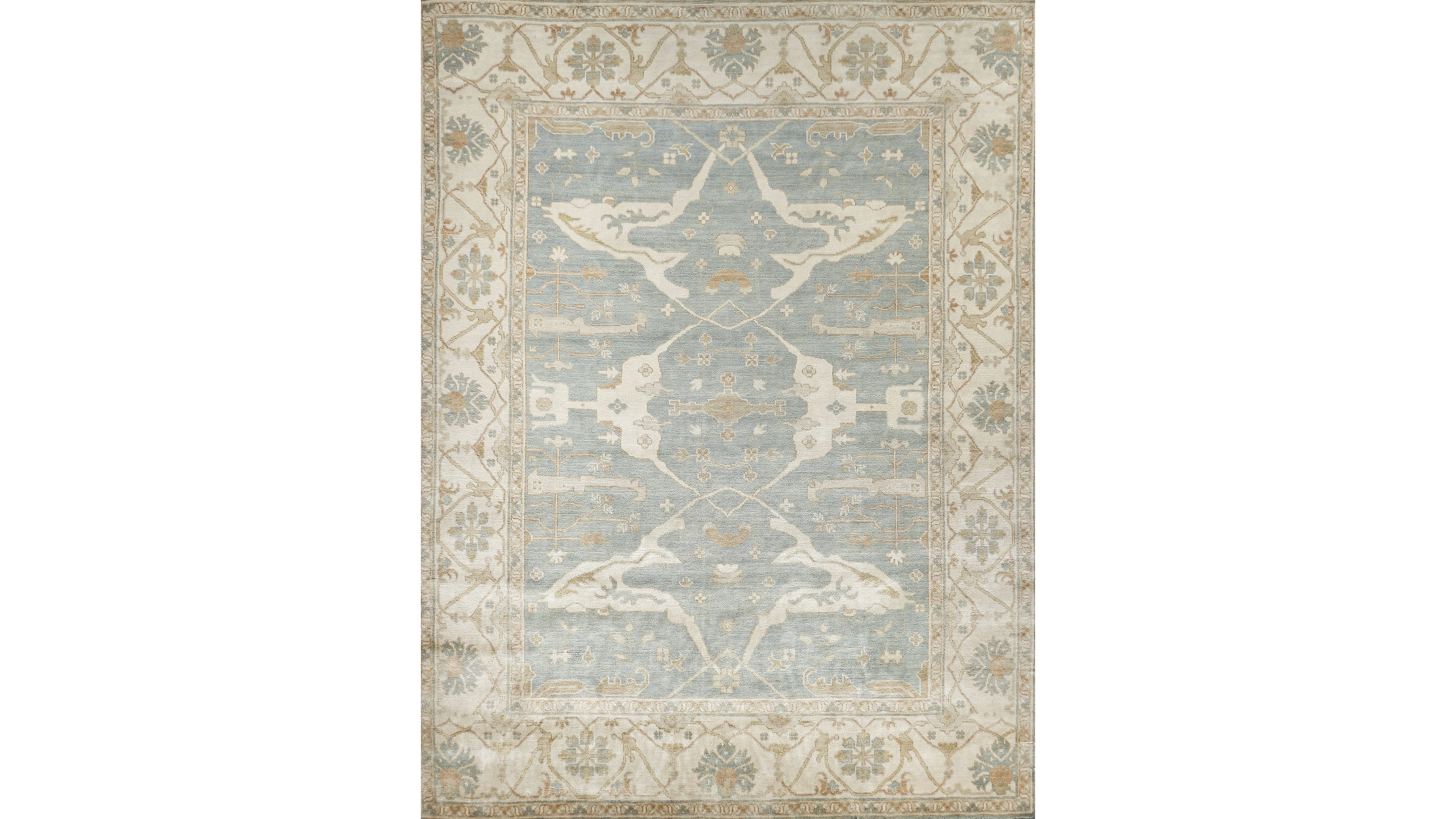 Exquisite Rugs Antique Weave Oushak ER9214 8' x 10' Area Rug