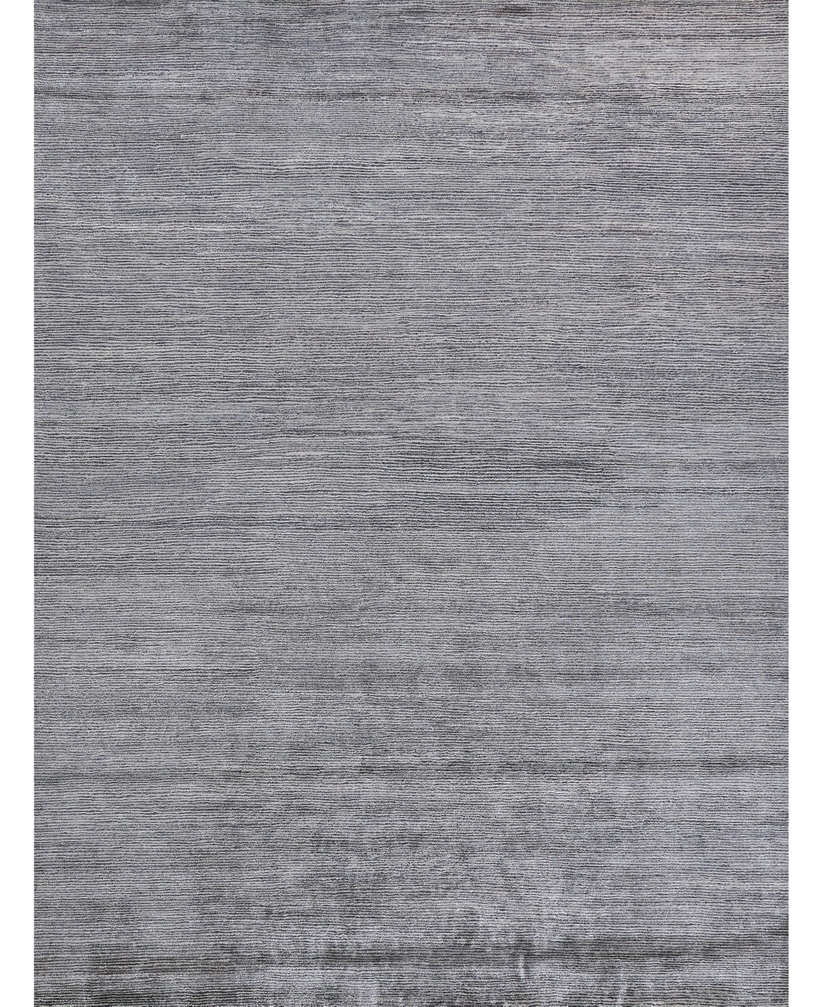 Exquisite Rugs Crush TES4302 9' x 12' Area Rug - Silver Tone