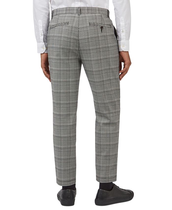 Ben Sherman Men's Heritage Check Slim-Fit Pants - Macy's