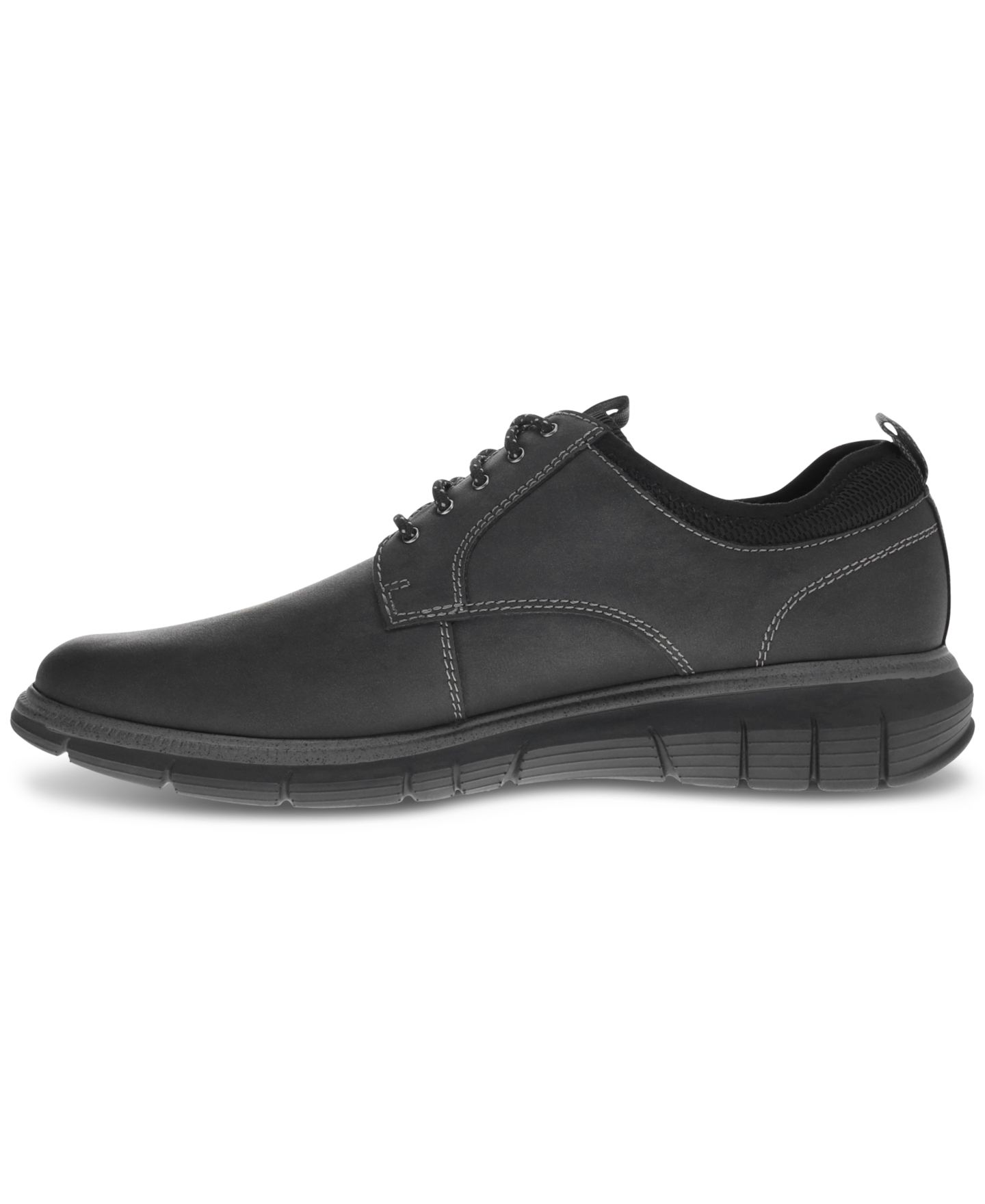 Мужские туфли Dockers Cooper Casual Lace-up Oxford, цвет: Чёрный — фото 6