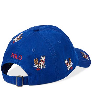 Polo Ralph Lauren Men's Embroidered Twill Ball Cap & Reviews - Hats, Gloves  & Scarves - Men - Macy's