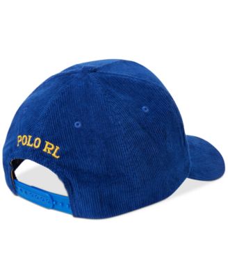 POLO RL NY Patch Corduroy Ball Cap メッツ NY Patch Corduroy Ball Cap