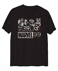 Big Boys Marvel Team Short Sleeve Graphic T-shirt