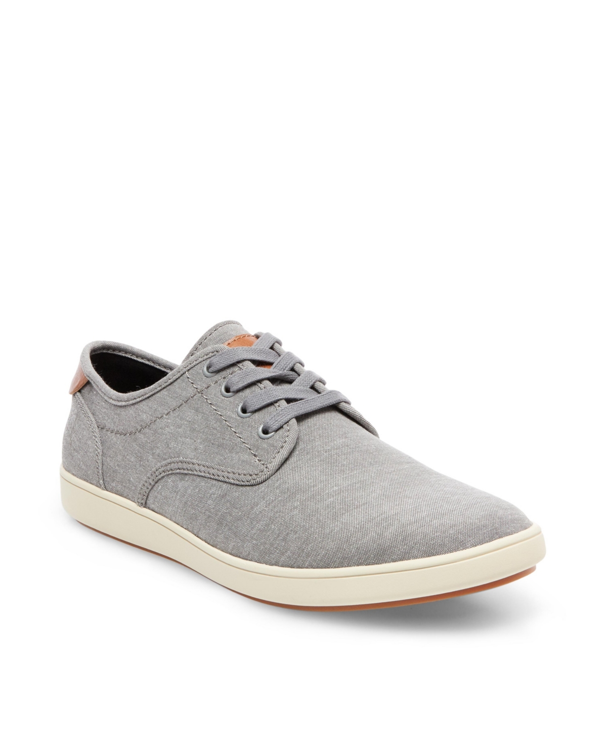 Men's Fenta Fashion Lace-Up Sneakers - Gray Fabric