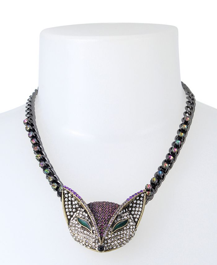 Betsey johnson best sale fox necklace