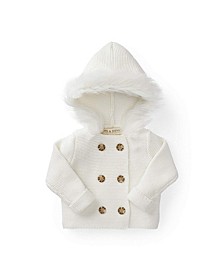 Baby Faux Fur Hooded Sweater