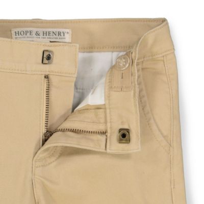 Baby Boys Cotton Skinny Stretch Twill Chino
