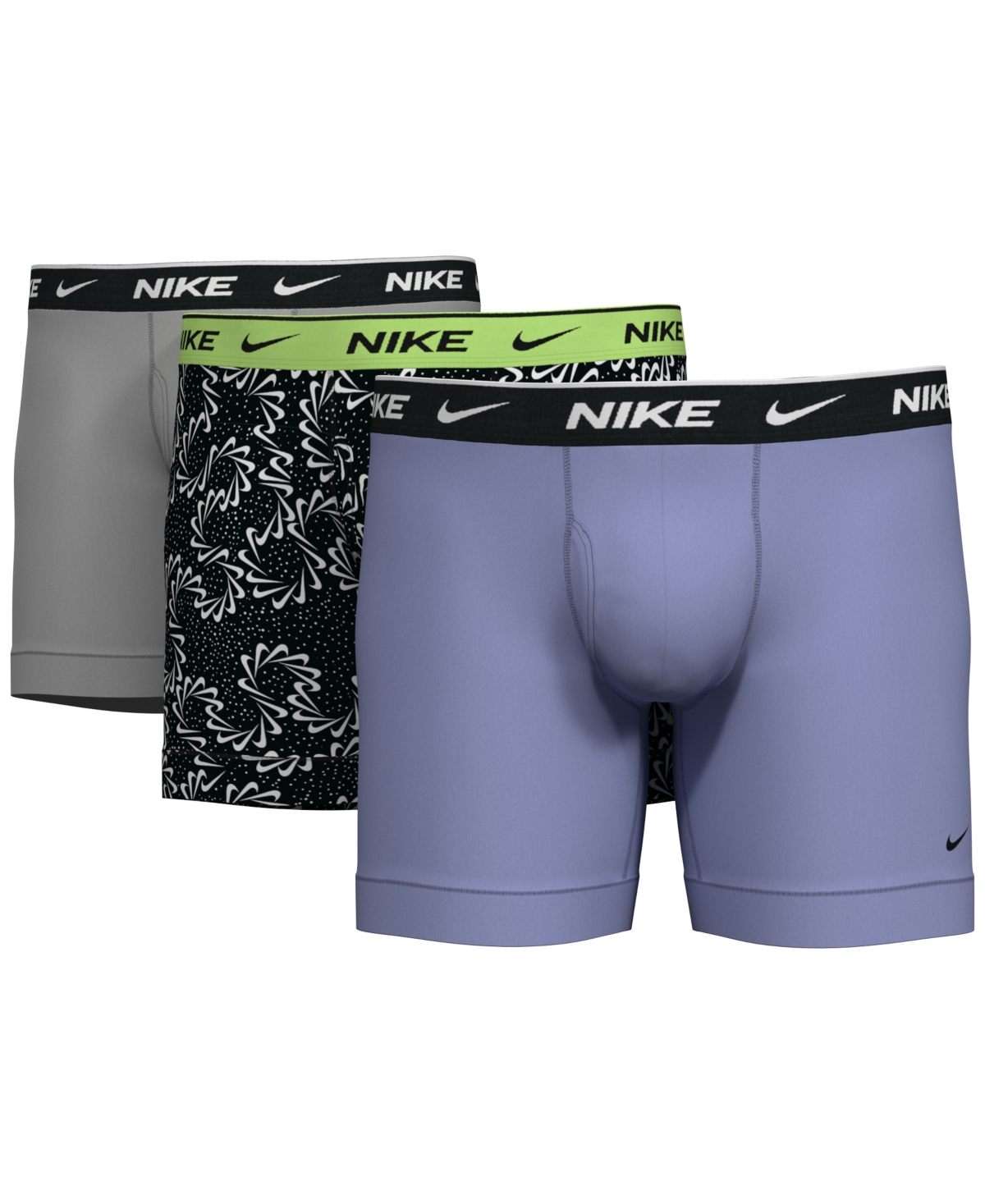 Nike Men's 3-pk. Dri-fit Essential Cotton Stretch Boxer Briefs In ...