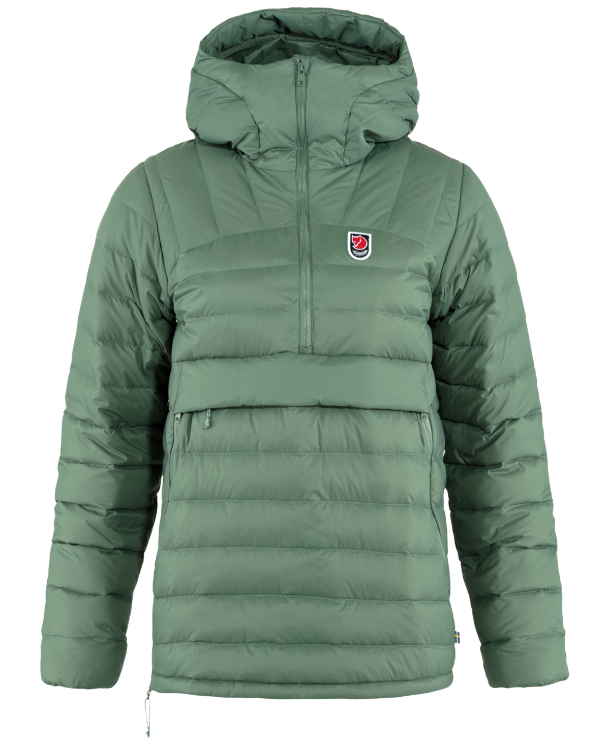 Fjall Raven Women's Expedition Pack Down Anorak In Patina Green