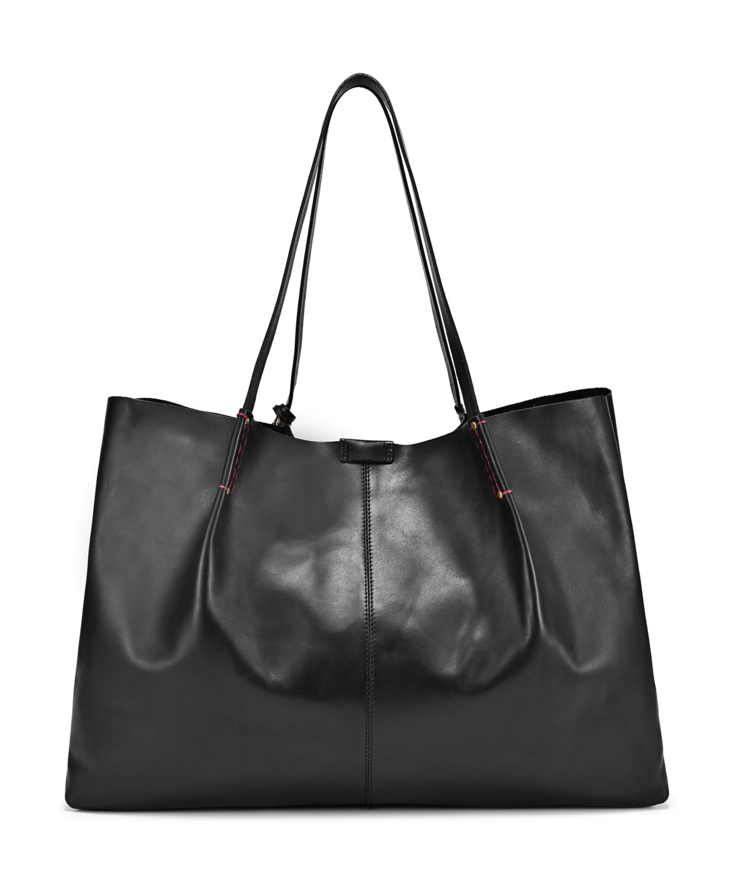Женская сумка OLD TREND Calla Extra-Large Leather, цвет: Чёрный — фото 3