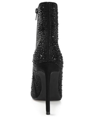Women's Alexis Rhinestone Stiletto Dress Booties
