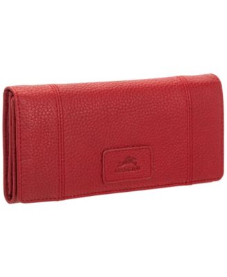 Women's Pebbled Collection RFID Secure Trifold Wallet