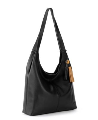 Huntley Leather Hobo Bag