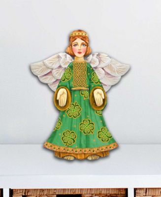 Celtic Angel Wooden Decor