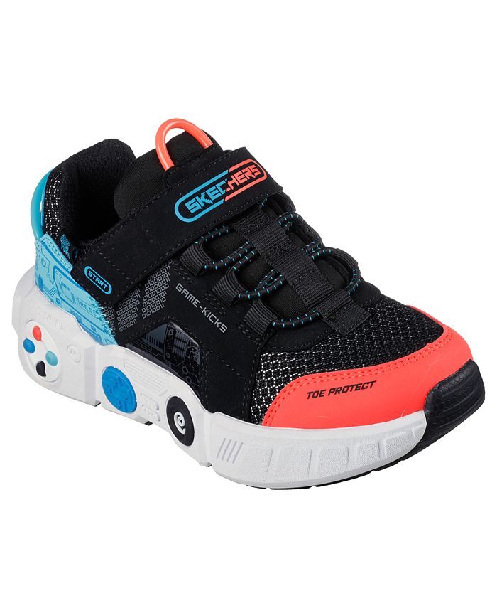 Skechers Little Boys Game Kicks - Stay-Put Casual Sneakers from Finish Line -