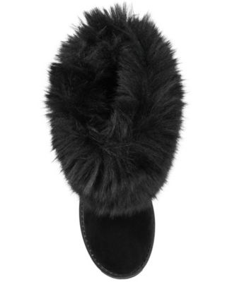 Journee Womens Shanay Round Toe Pull On Winter Cold Weather Booties