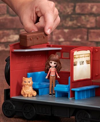 Harry Potter Hogwarts Express Train Playset - Magical Minis With Harry & Hermione Figures