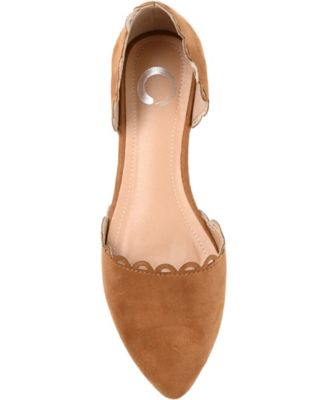 Women's Jezlin Scalloped Pointed Toe Flats