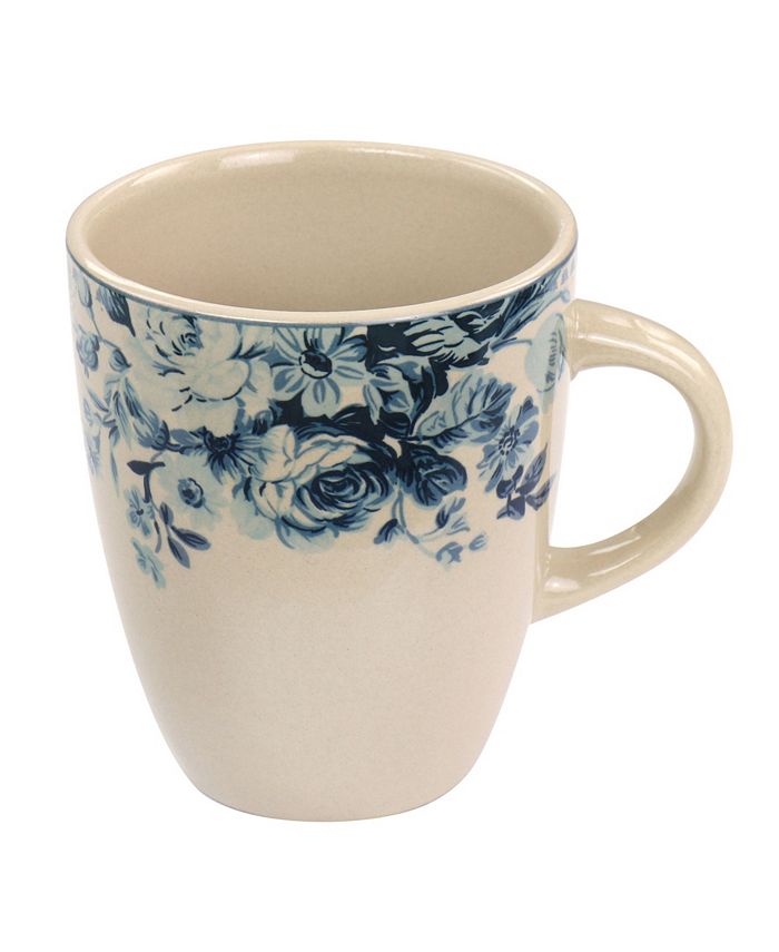 Elama Floral Violet 16 Piece Dinnerware Set, Service for 4 Macy's