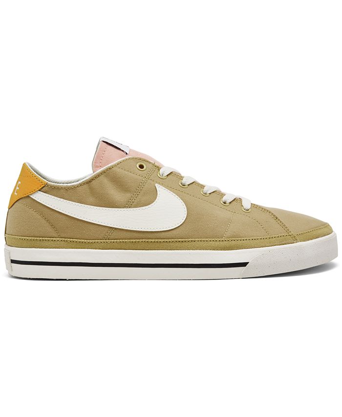 Nike Men #39 s Court Legacy Canvas Next Nature Casual Sneakers from Finish Nike Men #39 s Court Legacy Canvas Next Nature Casual Sneakers from Finish