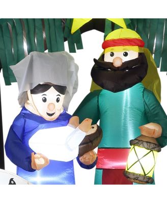 6.5' Inflatable Nativity Scene