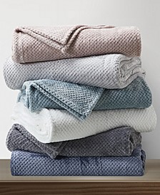 Textured Plush Blanket Collection