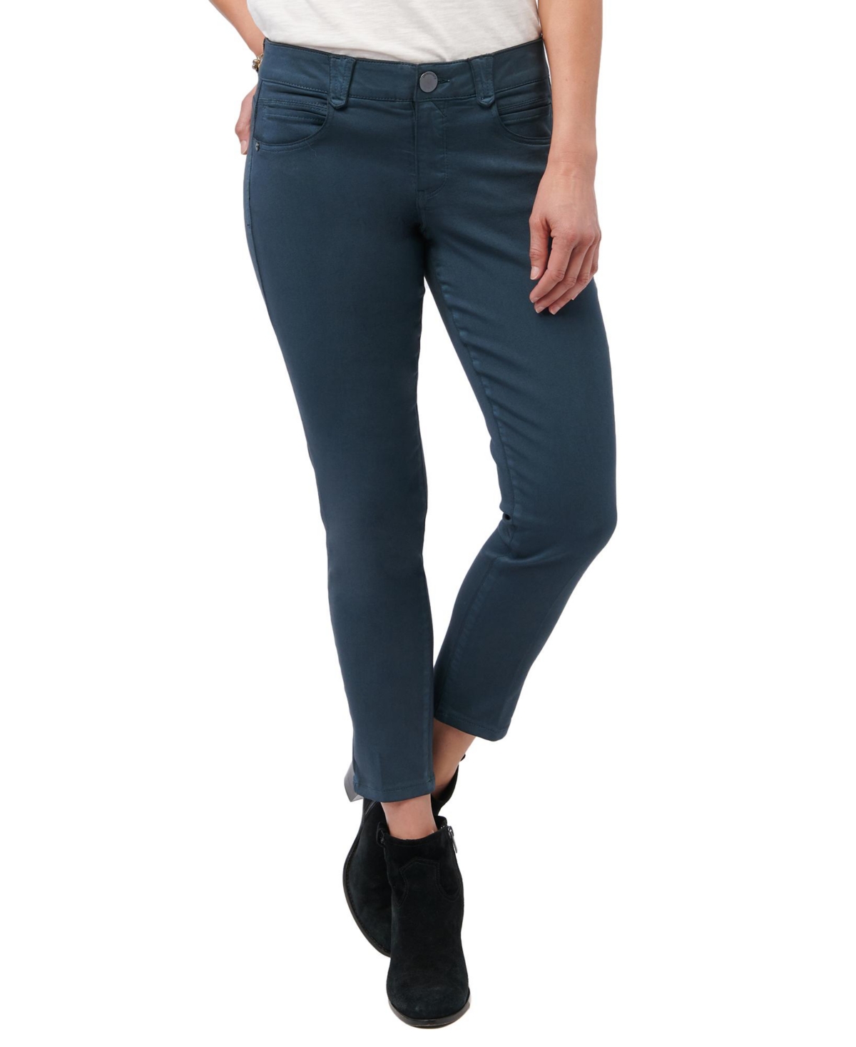 Democracy Women's Ab Solution Ankle Length Jeans