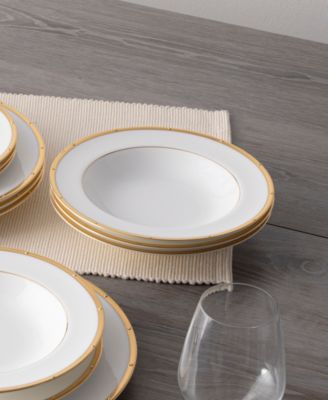 Rochelle Gold Set of 4 Soup Bowls, 8.25", 12 oz.