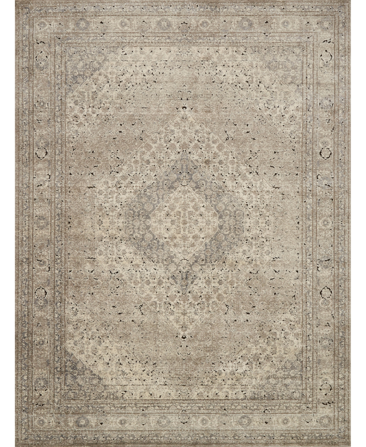 Loloi Millennium Mv-03 7'10in x 10'6in Area Rug - Sand, Ivory