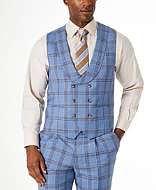 Men's Classic-Fit Wool Blend Suit Vest