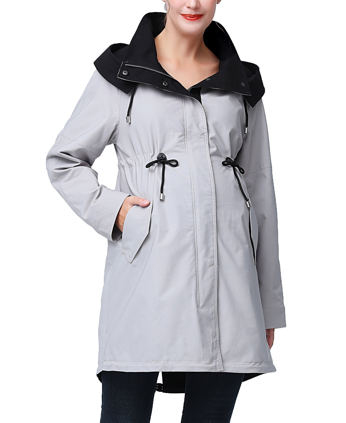 Kimi + Kai Women's Aino Water Repellent Hooded Parka Coat