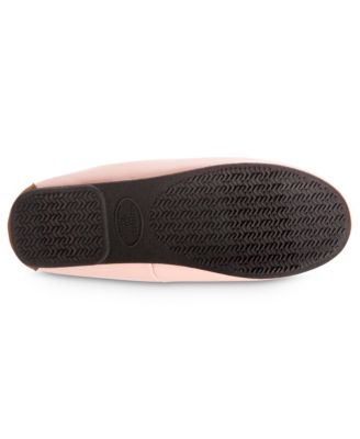 Women's Faux Leather Vivienne Moc Slippers