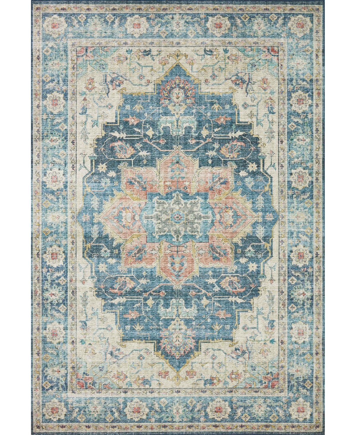 Loloi Ii Skye Sky-12 7'6in x 9'6in Area Rug - Ocean