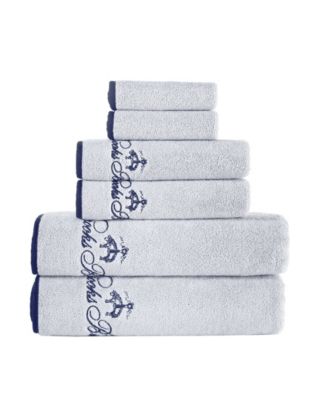 Contrast Frame Bath Towels