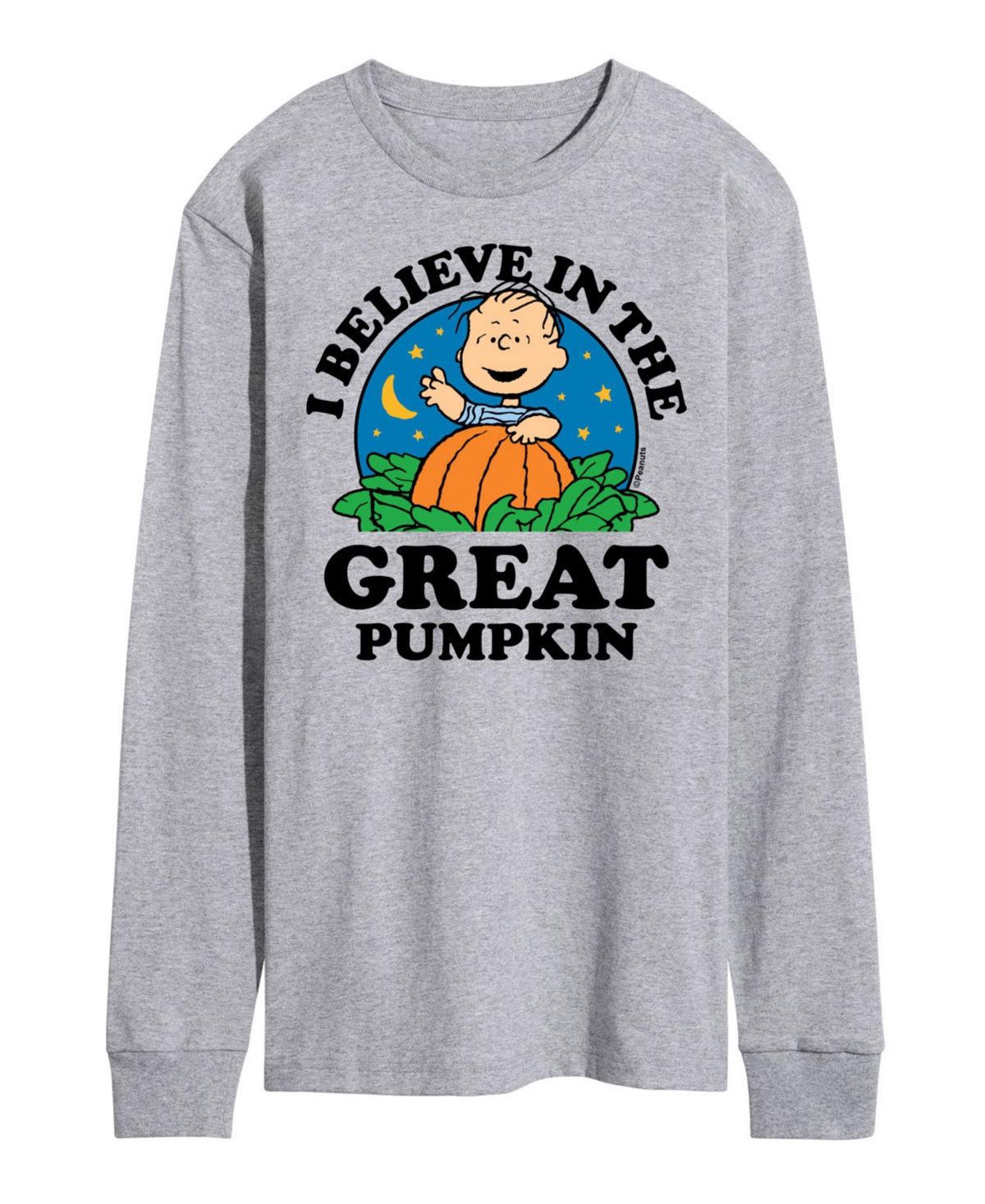 Airwaves Men's Peanuts Believe in Great Pumpkin T-shirt