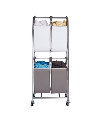 Neatfreak 2-Tier Rolling Quad Laundry Sorter - Macy's