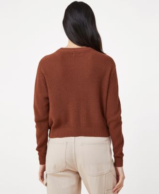 Everyday Rib Crop Pull Over 